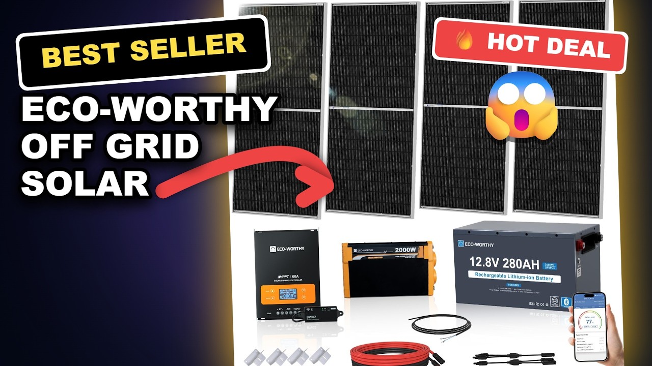 ECO-WORTHY Off Grid Solar System Complete Kit Honest Review: Best For Travel Trailers? review video