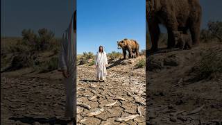 ​🐻 The Baby Bear Was Dying of Thirst... Then THIS Happened 🥺💧.Jesus🙏