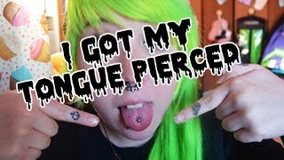 My New Body Mod | Tongue Piercing