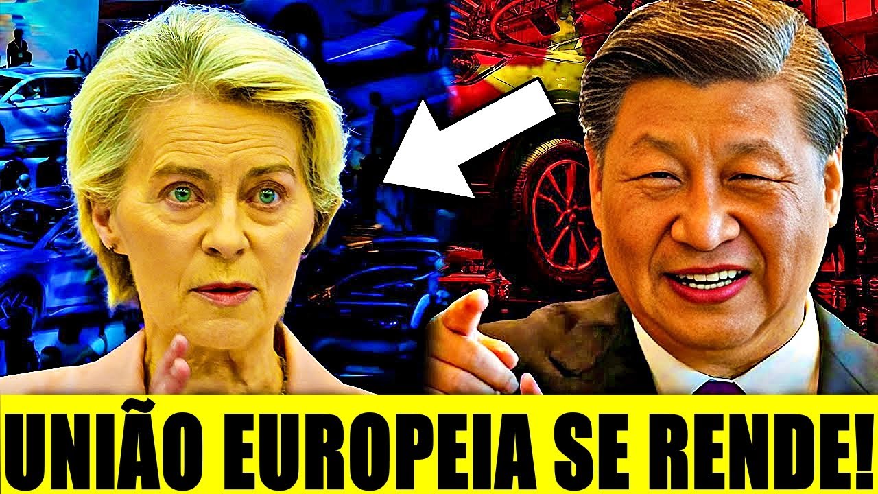 Há 10 Minutos: UE Implora à China para Encerrar Guerra de Tarifas de Veículos Elétricos!... E Agora?