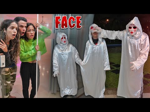 O FACE TIROU A MÁSCARA NA NOSSA FRENTE! - MUITO ASSUSTADOR!