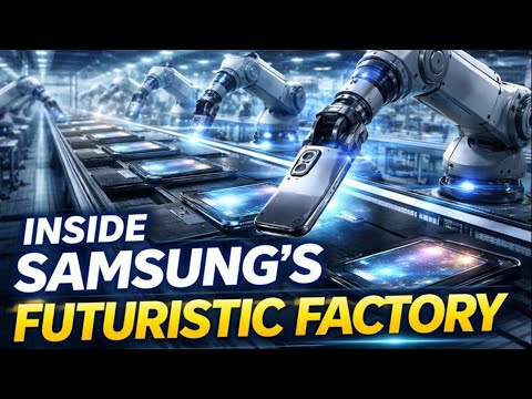 Inside Samsung’s Futuristic Factory: Where Robots Build Millions of Smartphones