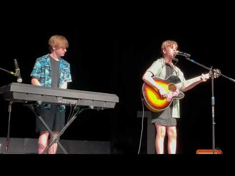 -Aiden Wells- and Isaac Patterson perform an original song "Summer Again"