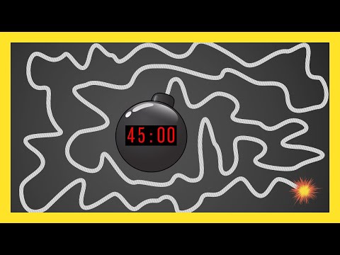 45 Minute Timer BOMB 💣 With Giant Bomb Explosion