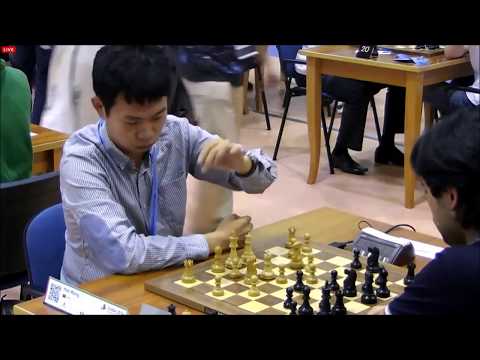GM Wang Hao (China) - GM Nakamura (USA) 5m