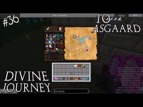 Minecraft 1.7.10 Divine Journey Ep 36: Thaumic Beginnings and a Quarry!