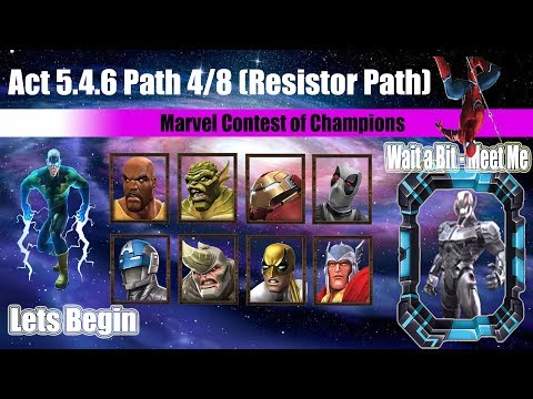 Act 5.4.6 Path 4/8 (Resistor Path) - Marvel Contest of Champions