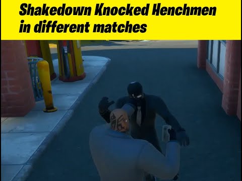 Shakedown Knocked Henchmen in different matches