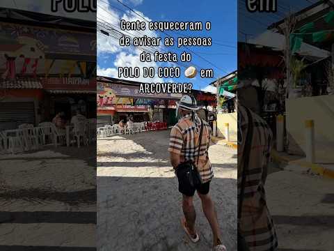 Esqueceram de avisar da festa do polo samba de 🥥 coco de Arcoverde-PE