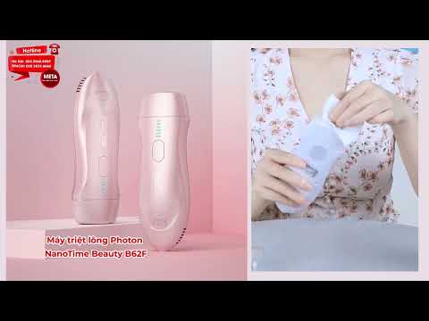 Máy triệt lông, trẻ hoá da công nghệ IPL NanoTime B62F - META.vn