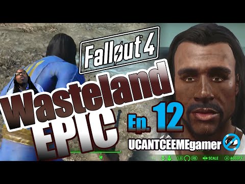 Fallout 4 - Wasteland Epic - Ep 12 - Fire Support - Ghoul Gunfight Brotherhood - Guide Walkthrough