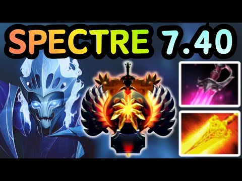 🔥 HOW TO PLAY THE NEW SPECTRE UPDATE PATCH 7.40 !!! DOTA 2 GAMEPLAY 🔥