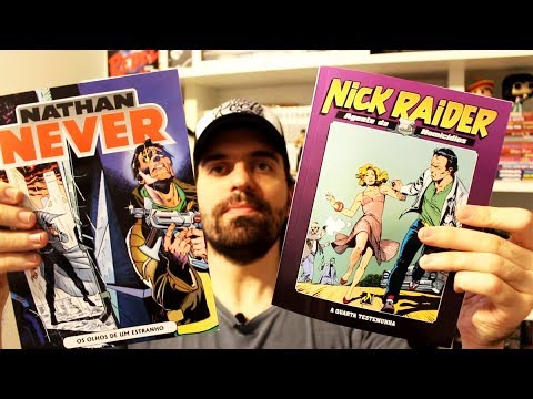 NICK RAIDER E NATHAN NEVER - EDITORA MYTHOS