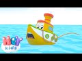 The Little Boat Song ️ Boat And Ship Cartoon HeyKids Nursery Rhymes Animaj Kids