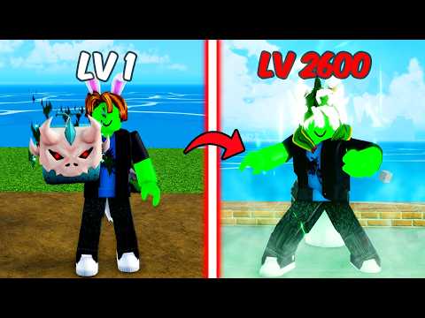 Blox Fruits Noob to Pro With all T-rex Items to obtained Fully Rabbit v4 and Level 2600