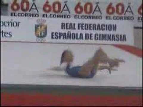 Daniela Druncea floor ESP vs ITA vs ROM