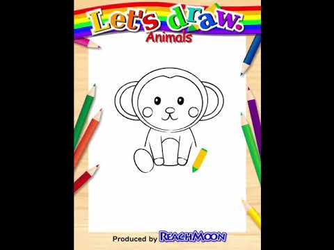 Let's draw. Animals