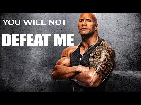 ❤️YOU WILL NOT DEFEAT ME   - Motivational Speech❤️