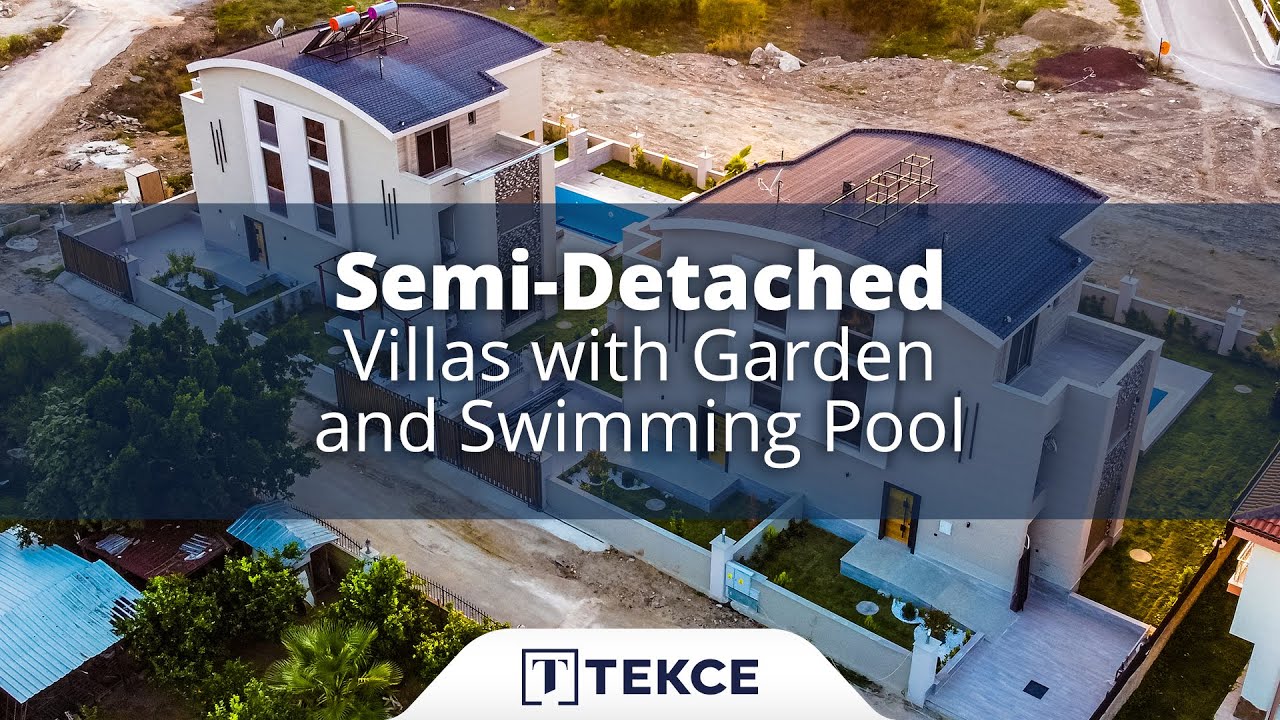 Villas Mitoyennes Proches des Terrains de Golf à Belek