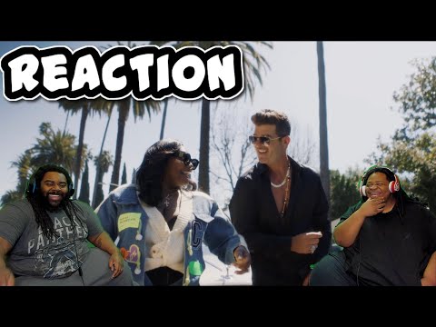 Lizzen x Robin Thicke - "Why Remix" [Official Music Video] | REACTION!!!