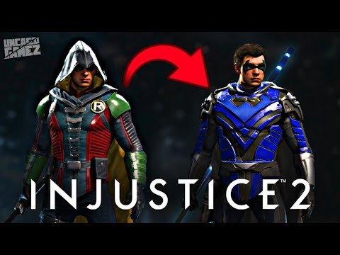 Injustice 2 - Turning My ROBIN into NIGHTWING!!