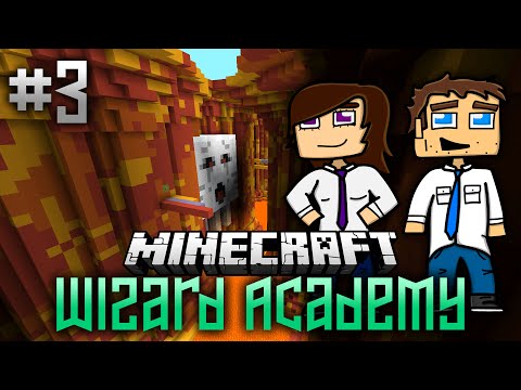 Minecraft: Wizard Academy #3 - FIRE VS. ICE