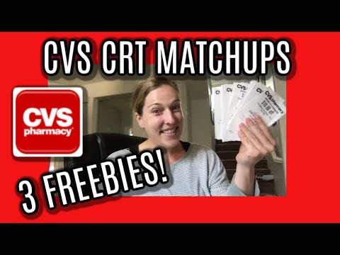 3 CVS FREEBIES!! | CVS CRT MATCHUPS  (4/5-4/11/2020)