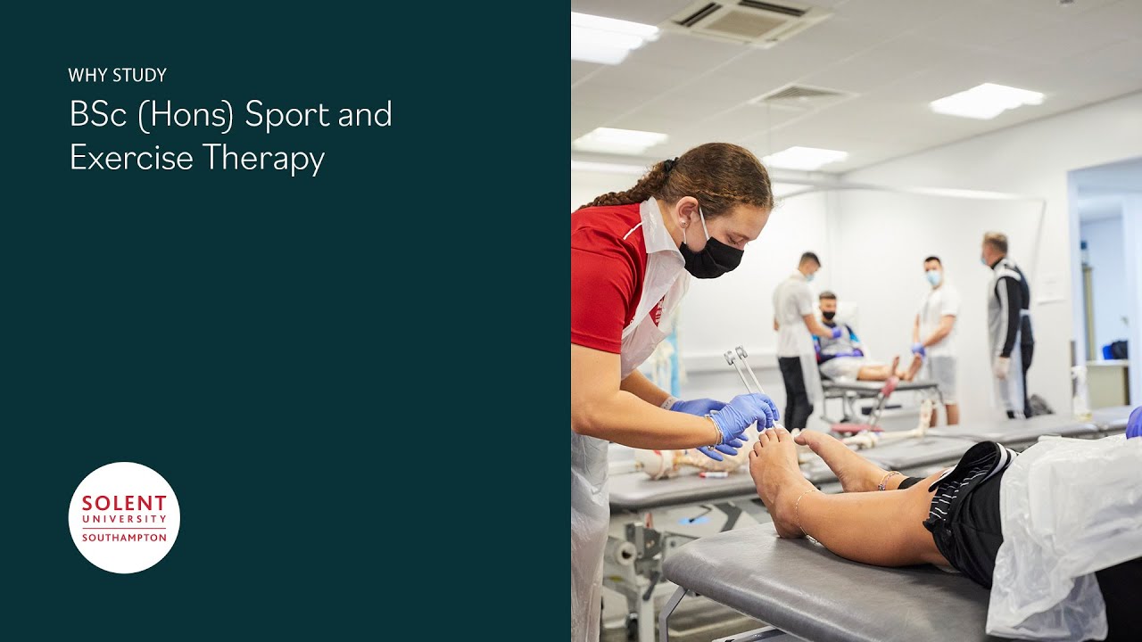 Why study BSc (Hons) Sport and Exercise Therapy