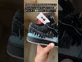 AIR JORDANS 1 LOW HALLOWEEN BLACK CAT 40 45 SEMI UA Extra Laces Original Box Glow In Dark