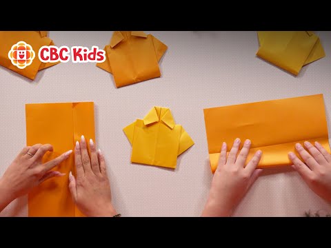Orange Shirt Day Paper Craft Shirts | CBC Kids