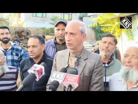 MLA Chadoora Ali Mohammad Dar inaugurates macadamisation work on the Nand B...