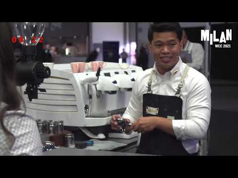 World Barista Championship 2021 Adrian Vocalan (PHILIPPINES)