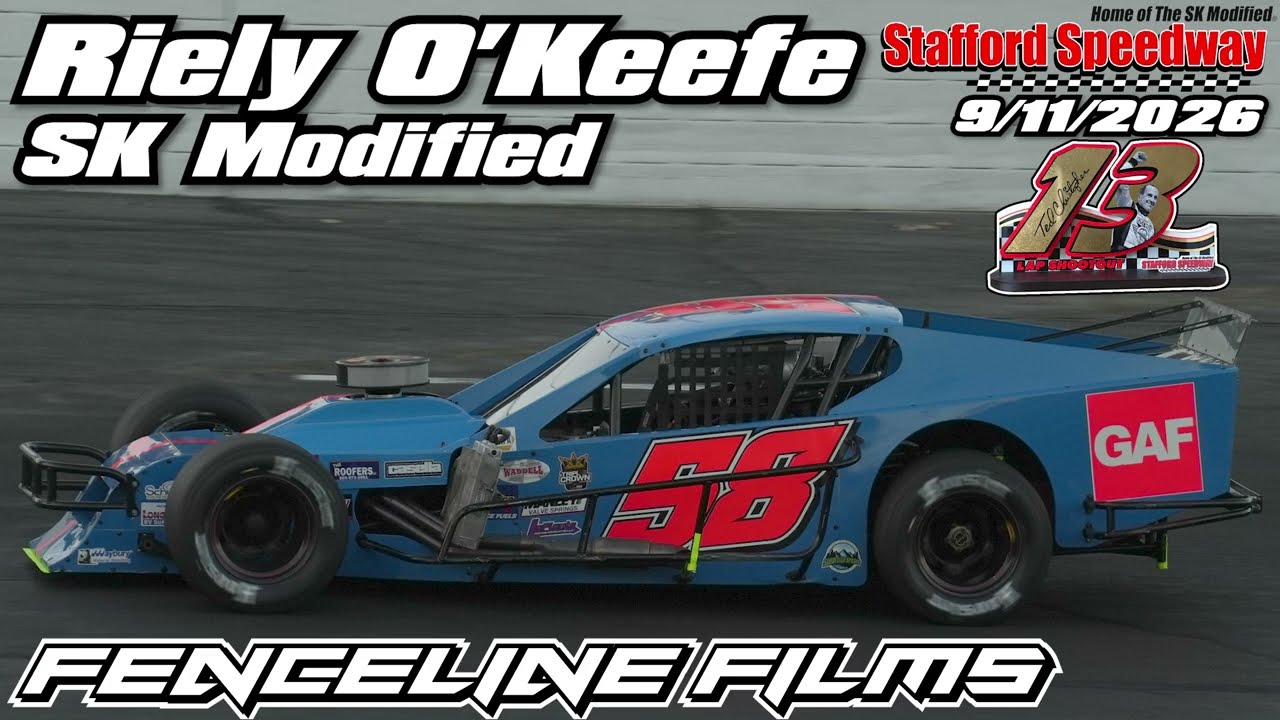 Riely O'Keefe SK Modified Stafford Speedway Shootout