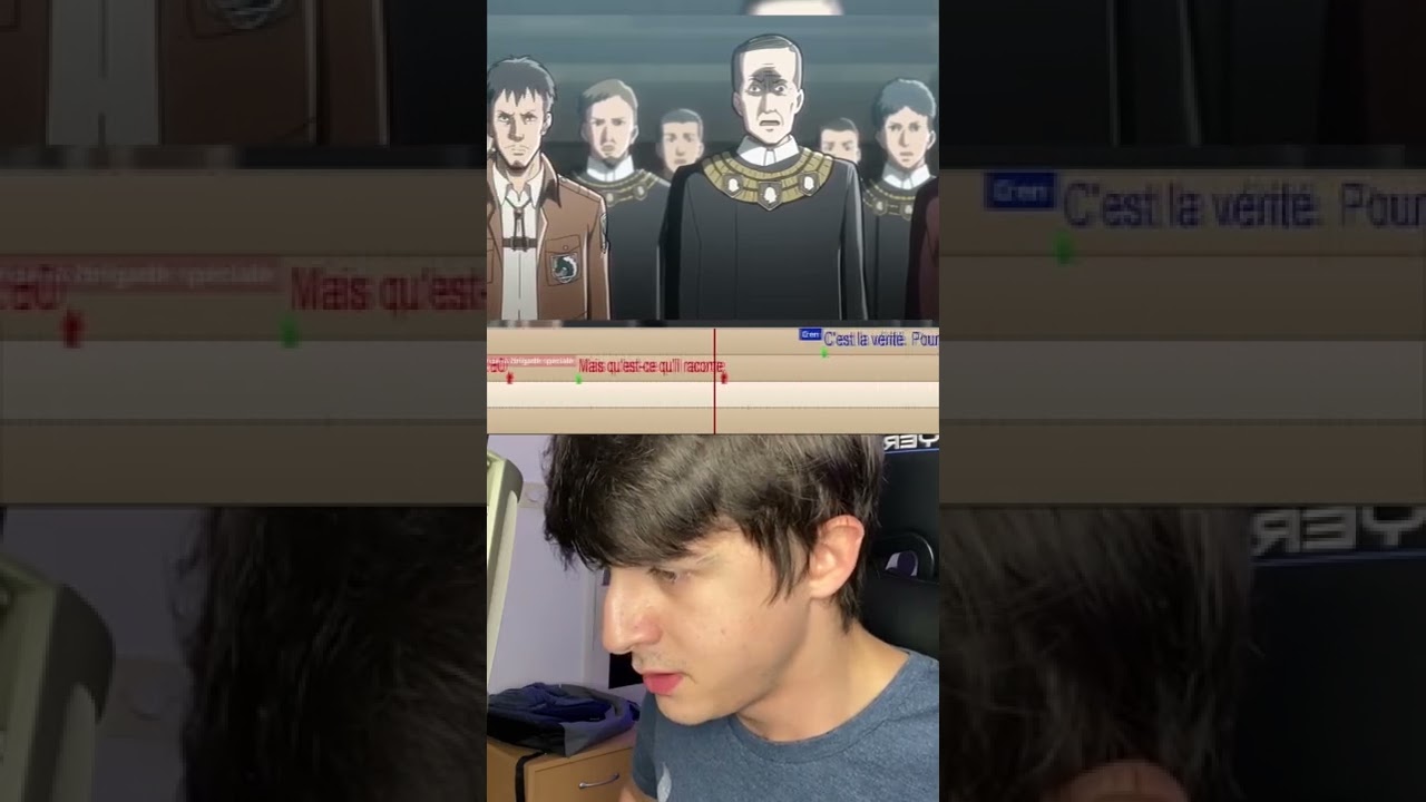 DOUBLAGE D’UN ANIMÉ CONNU !⚖️ (L’Attaque des Titans)