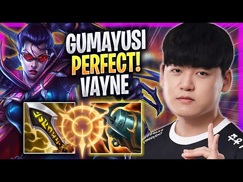GUMAYUSI PERFECT GAME WITH VAYNE! - T1 Gumayusi Plays Vayne ADC vs Jinx! | Season 2023