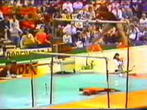 28th AA Eva Ovari UB - 1983 World Gymnastics Championships 9.600