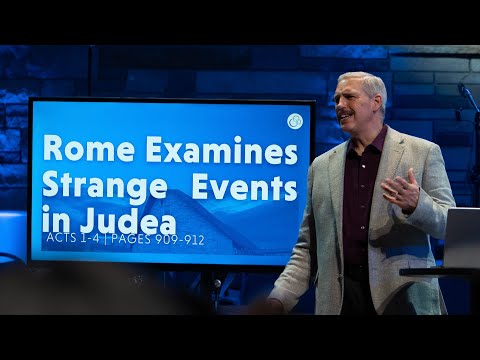 Action Alert: Rome Examines Strange Events in Judea