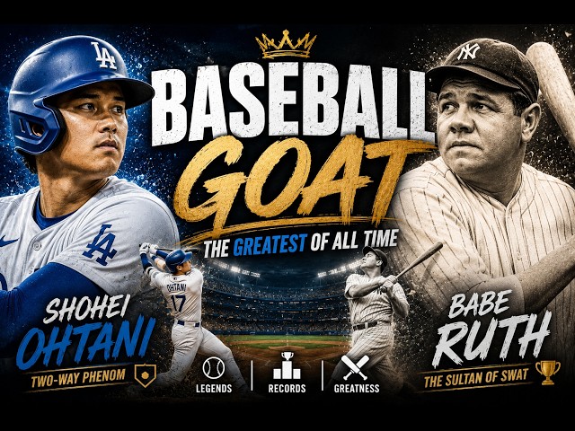 Vídeo relacionado con G.O.A.T. en el béisbol (Baseball's G.O.A.T.): Babe Ruth, Mike Trout y más (Lo mejor del deporte de todos los tiempos (Sports' Greatest of All Time) (Lerner ™ Sports en español))