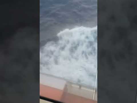 Thumbnail for Carnival Spirit, ocean sounds from the balcony
