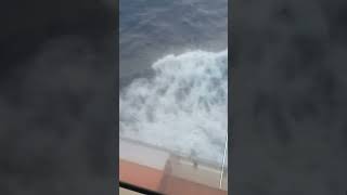 Carnival Spirit, ocean sounds from the balcony