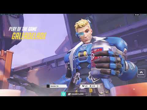 POTG! GALE INSANE NANO SOLDIER 76 GAMEPLAY OVERWATCH SEASON 31 TOP 500