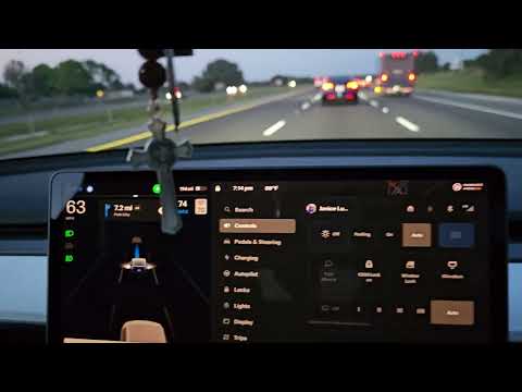 Tesla Enhanced Autopilot Auto Lane Change