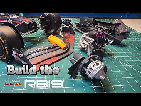 Build Max Verstappen's 2023 RB19 Red Bull F1 Racing Car - Pack 10 - Stages 40,43 and 45-50