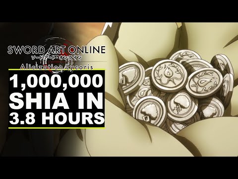 Sword Art Online: Alicization Lycoris - Fastest Way to Farm Money (Shia)