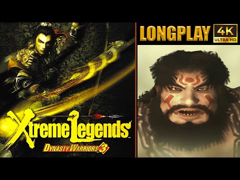Dynasty Warriors 3 Xtreme Legends Longplay | Meng Huo - Full Walkthrough | No Commentary PS2 4K