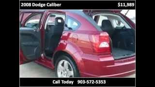 preview picture of video '2008 Dodge Caliber RT Mount Pleasant TX, Tyler, Longview'