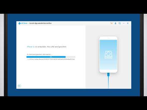 dr.fone - LINE Chats mühelos und selektiv sichern und wiederherstellen