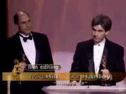 "Apollo 13" winning the Oscar® for Film Editing