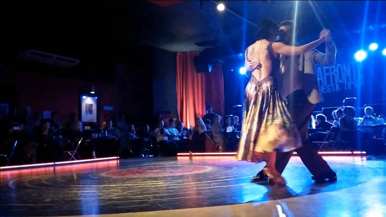 Majo Caballero y Filipe Lima Nobre en Maldita Milonga 1