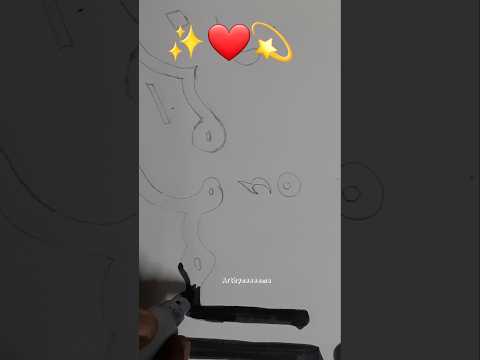 Day=6...How to draw beautiful allah name calligraphy❤️||Al-Mu'min||oil pastels scenery||Next💡=??